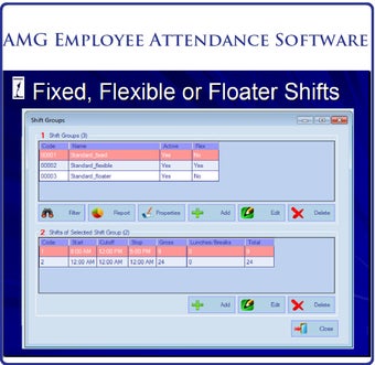 Image 7 for AMG Time Attendance Syste…