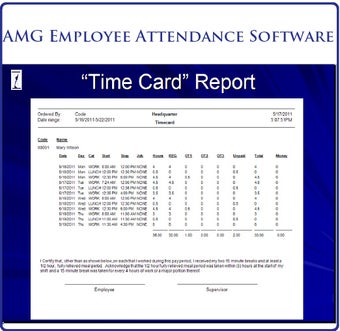 Image 3 for AMG Time Attendance Syste…
