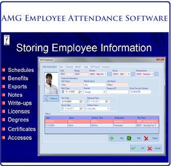 Image 4 for AMG Time Attendance Syste…