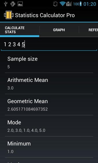 Imagen 3 para Statistics Calculator Pro