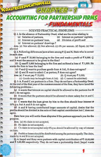 Image 2 for Account Class-12 Solution…
