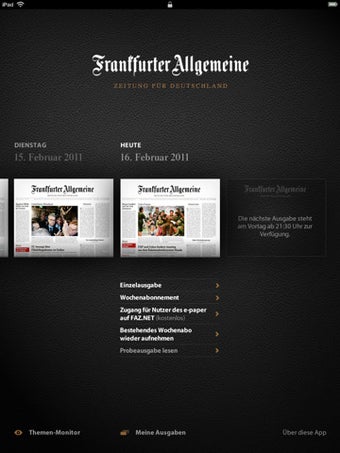 Imagen 0 para F.A.Z. Zeitung