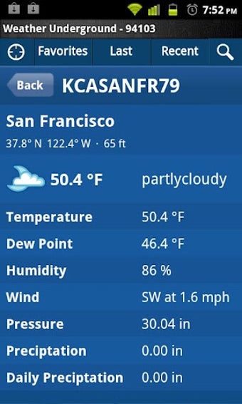 Imagen 2 para Weather Underground: Fore…
