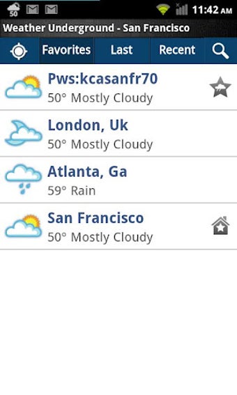 Imagen 1 para Weather Underground: Fore…