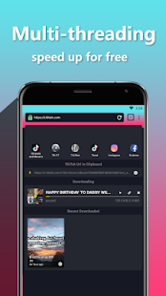 Imagen 0 para Video Downloader for Tik …
