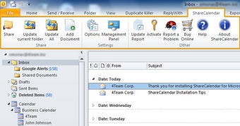 Imagen 2 para ShareCalendar for Outlook