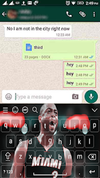 Image 2 for Dwyane Wade NBA Keyboard …