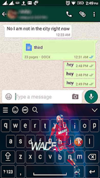 Image 0 for Dwyane Wade NBA Keyboard …