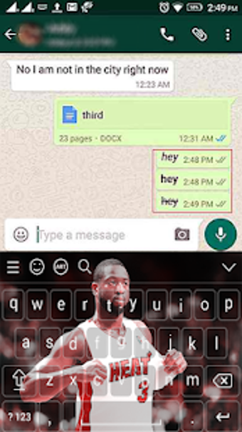 Image 3 for Dwyane Wade NBA Keyboard …
