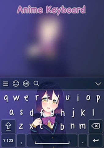Image 1 for Anime Keyboard Theme