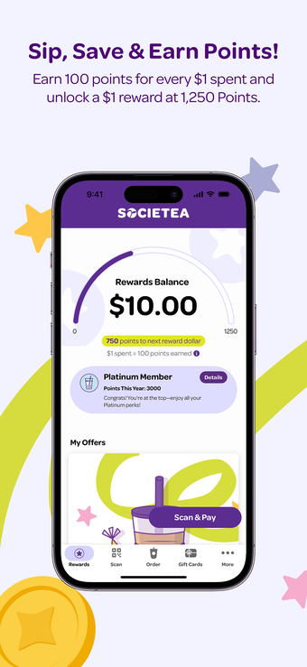 Image 0 for Chatime Societea Rewards