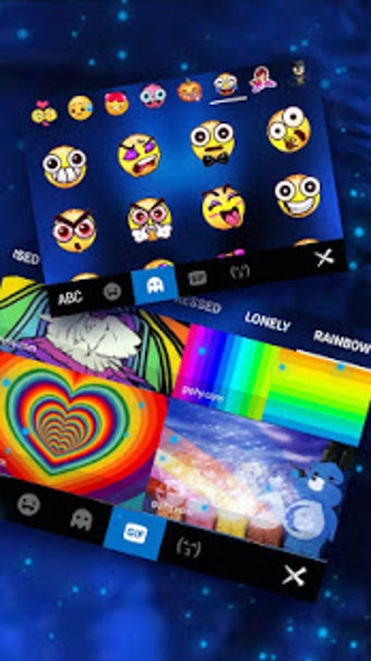Imagen 3 para Ice Wolf 3D Keyboard Them…