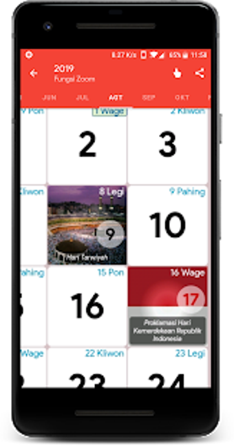 Image 2 for Indonesia Calendar - Holi…