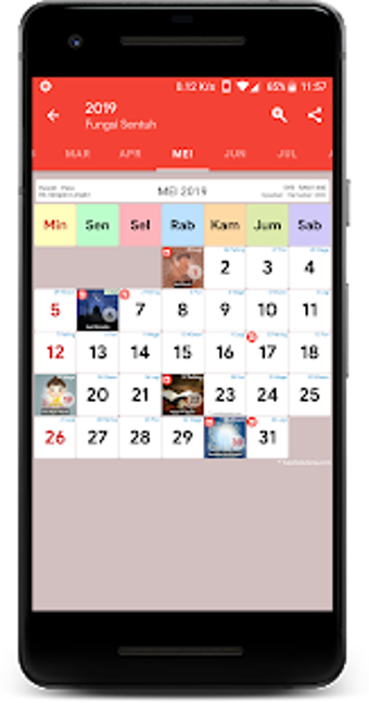 Imagen 2 para Indonesia Calendar - Holi…