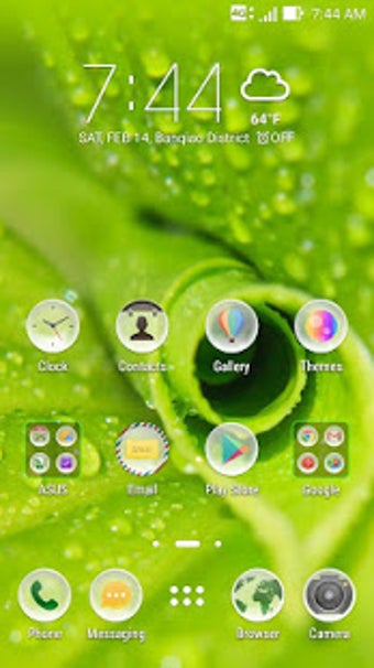 Imagen 1 para Fresh Green ASUS ZenUI Th…
