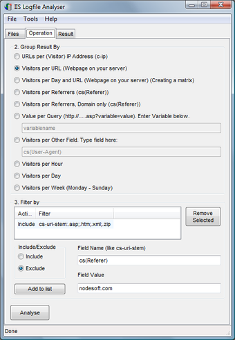 Imagen 0 para IIS Logfile Analyser