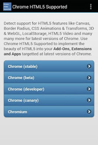 Imagen 0 para HTML5 Supported for Chrom…