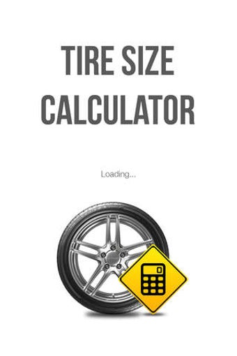 Imagen 0 para Tire / Rim Size Calculato…
