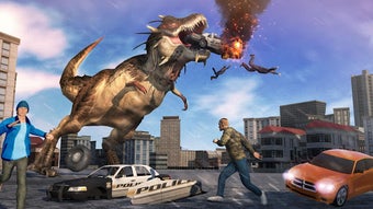 Image 1 for Dinosaur City Rampage: An…