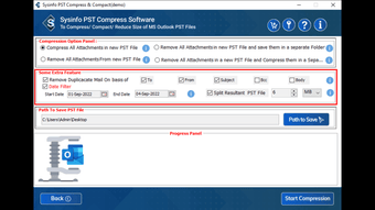 Imagen 0 para SysInfo PST Compress and …