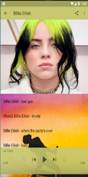 Image 0 for Billie Eilish - BAD GUY  …