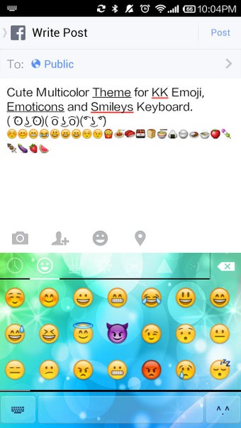 Image 1 for Cute Multicolor Emoji Key…