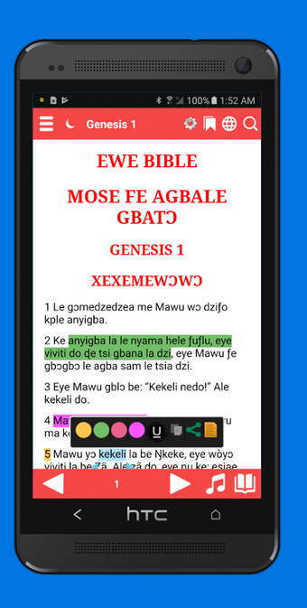 Imagen 3 para Ewe Bible.