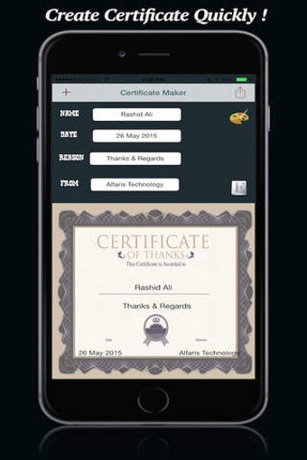 Imagen 0 para Certificate Maker : Share…
