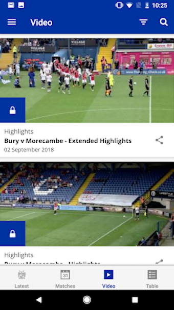 Image 3 for Bury Official App