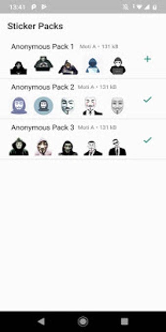 Imagen 1 para Stickers Anonymous  for W…