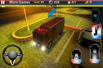Imagen 2 para Truck Parking 3D: Fire Tr…