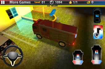 Imagen 3 para Truck Parking 3D: Fire Tr…
