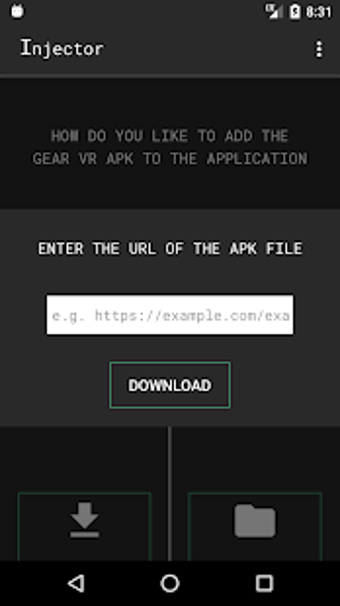 Image 0 for Injector for GearVR