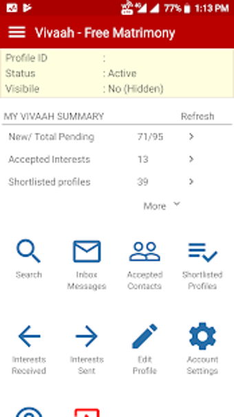Image 0 for Free Matrimony by Vivaah.…