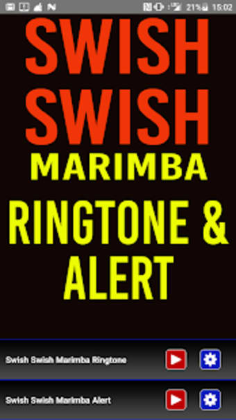 Image 0 for Swish Swish Marimba Ringt…