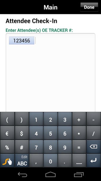 Image 2 for OE TRACKER CE Attendance …