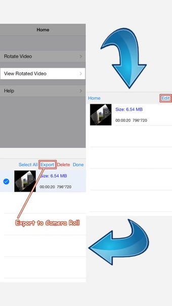 Image 1 for Rotate Video 360' - Any A…
