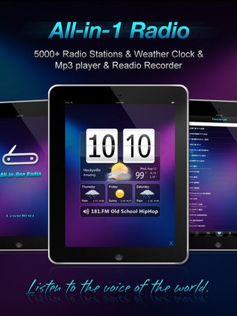 Imagen 2 para All-in-1 Radio (Weather+C…