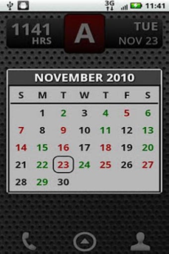 Imagen 0 para FD Shift Calendar Widget