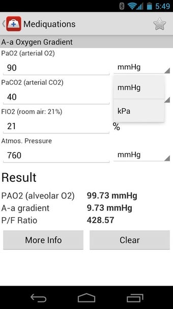 Imagen 5 para Mediquation Medical Calcu…