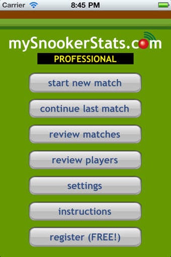 Imagen 0 para MySnookerStats - Snooker …