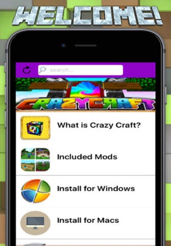 Image 0 for CRAZY CRAFT MOD FOR MINEC…