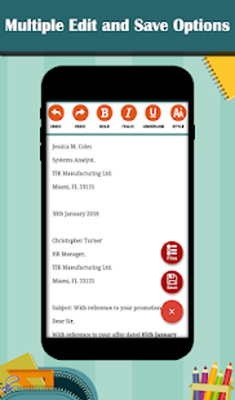 Imagen 3 para Letter Templates - Offlin…