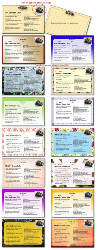 Imagen 0 para Recipe Card O-Matic