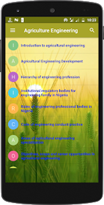 Imagen 0 para Agriculture Engineering
