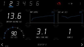 Imagen 0 para ECUMASTER ANDROID DASHBOA…