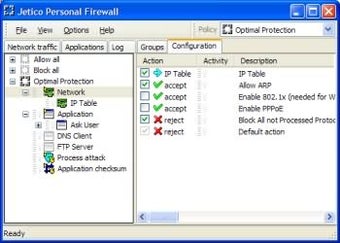 Image 0 for Jetico Personal Firewall
