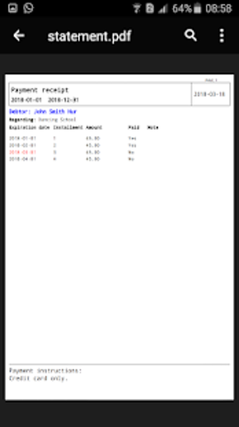 Imagen 1 para Accounts Receivable