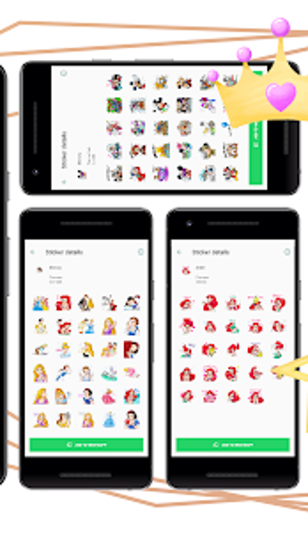 Imagen 1 para Princess Fantasia Sticker…