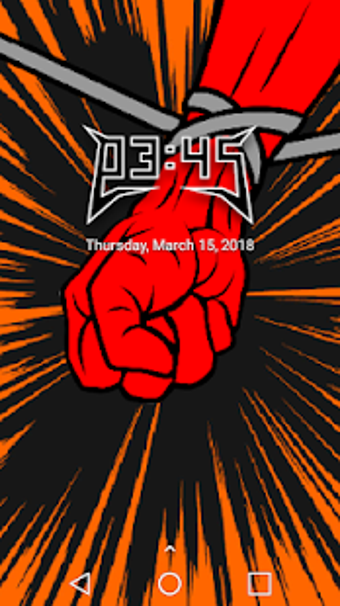 Image 0 for Metallica Clock Widget An…